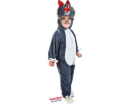 Costume di carnevale LUPO DI CAPPUCCETTO ROSSO